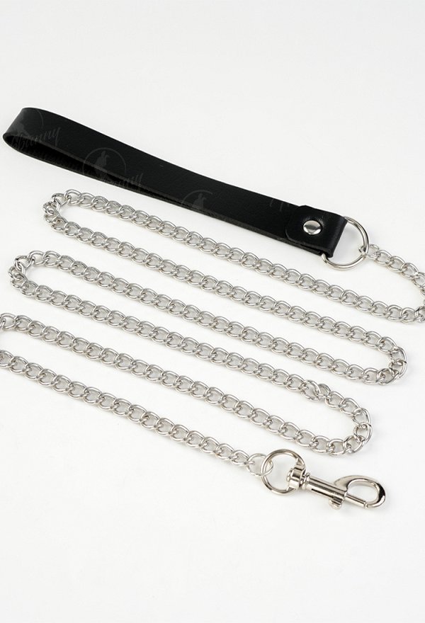 Cute Harajuku Style Maiden Maid Adult Role Play Accessory Bell Collar Choker Necklace with Chain