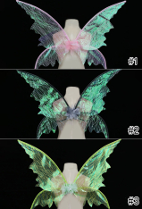 Colorful Butterfly Wings Elf Angel Wings Party Performance Props