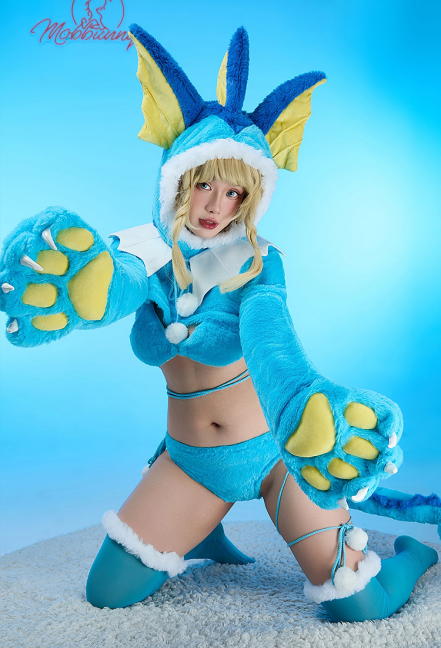 PM Derivative Furry Paw Sexy Lingerie Kawaii Plush Homewear Paw Gloves Hoodie and Bra Panty with Stockings