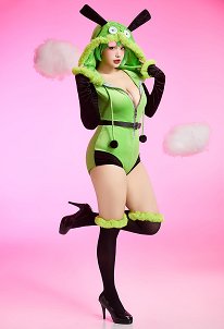 [モブモフ] インベーダー・ジム ジム コスプレ ぬいぐるみ ホームウェア