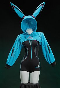 [モブ電脳] Vocal ミク セクシー コスプレ サイバー風 運動 ボディースーツ