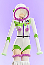 [MobFur] Toy Story Derivative Sexy Cosplay Costume Romper Plush Hooded Bodysuit with Belt and Stockings