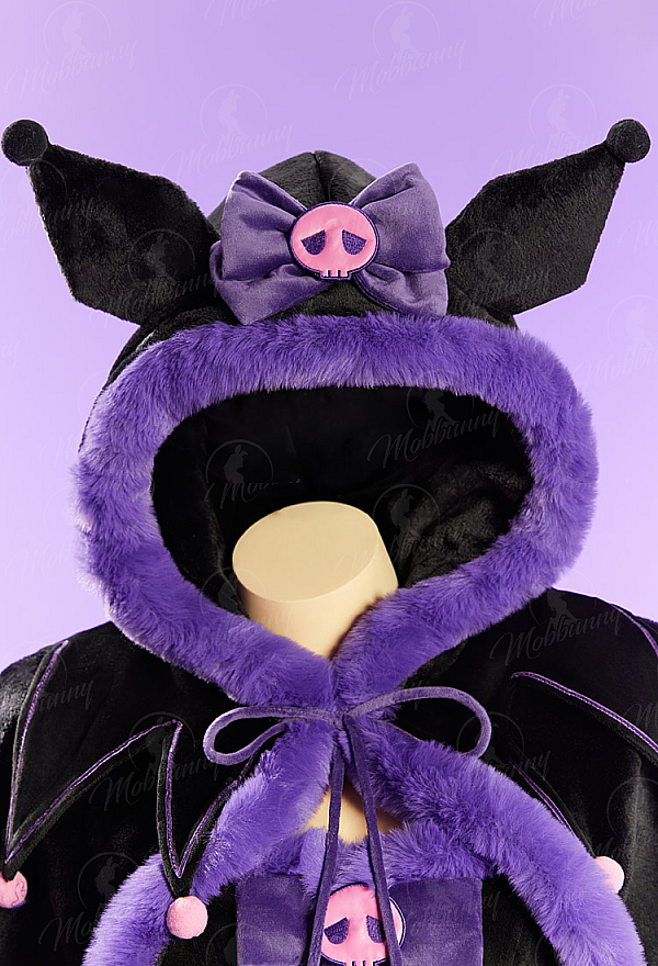[MobFur] Anime Doll Derivative Sexy Winter Christmas Plush Outfit Set Strapless Dress with Cape and Gloves